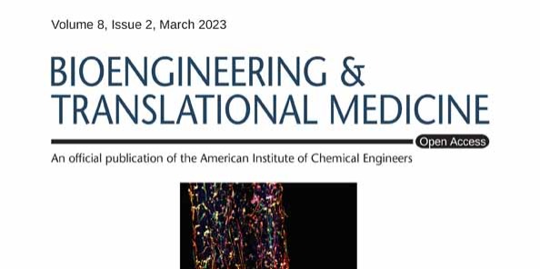 DRS. HÜTTEMANN AND SANDERSON, TOGETHER WITH THE MITOVATION TEAM, PUBLISHED IN THE JOURNAL OF BIOENGINEERING & TRANSLATIONAL MEDICINE
